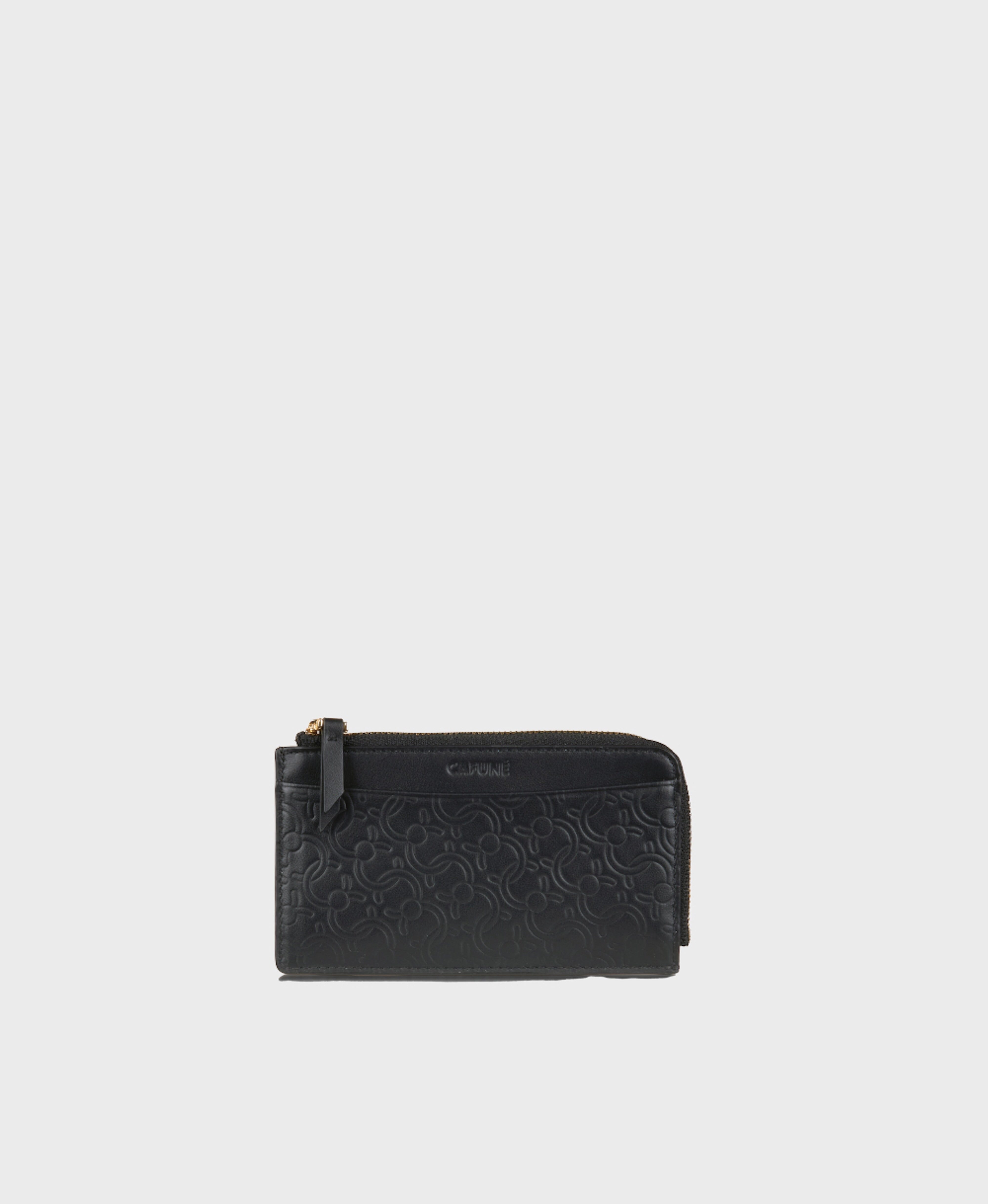 Cafuné カフネ - C-Lock L-Zip Cardholder - Black