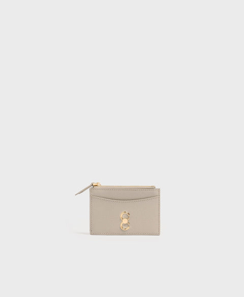 Double-C Card Case - Mushroom Wallets & Money Clips Cafuné