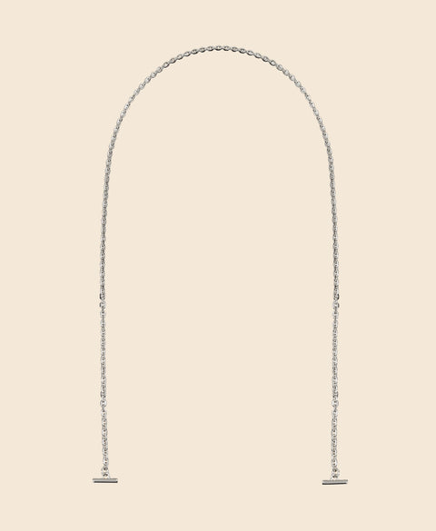 Cafuné Shoulder Chain in Silver
