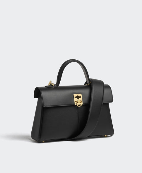 Wide Shoulder Strap - Black Wallet Chains Cafuné