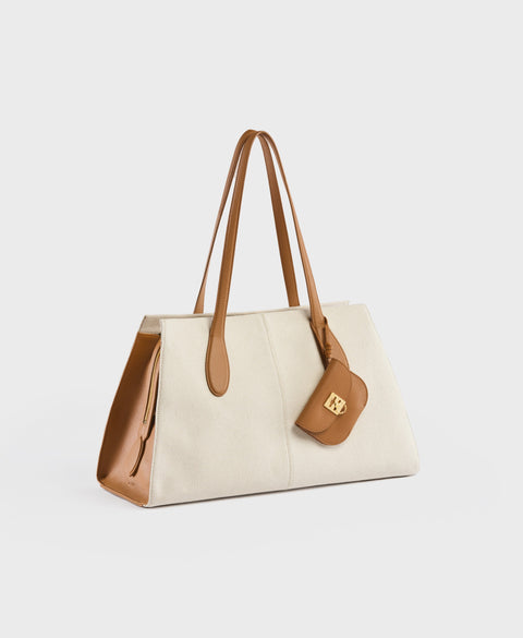 Day Tote - Linen Handbags Cafuné