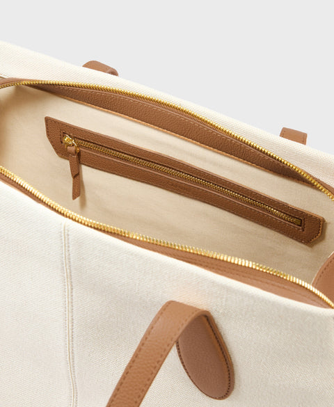Day Tote - Linen Handbags Cafuné