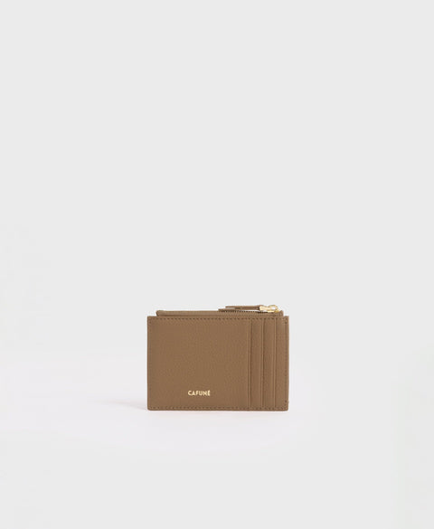 Double-C Card Case - Tan Wallets & Money Clips Cafuné