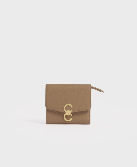 Double-C Wallet - Tan Wallets & Money Clips Cafuné