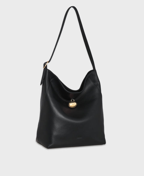 Drop Hobo - Black Handbags Cafuné