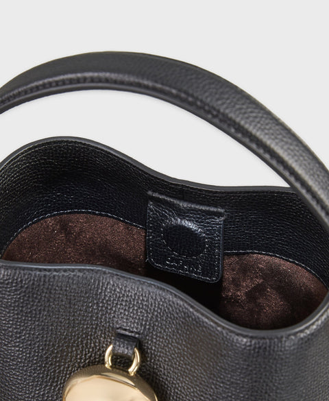 Egg Bucket - Black Handbags Cafuné