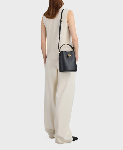 Egg Bucket - Black Handbags Cafuné