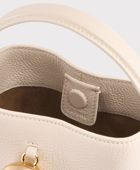 Mini Egg Bucket - Ivory Handbags Cafuné