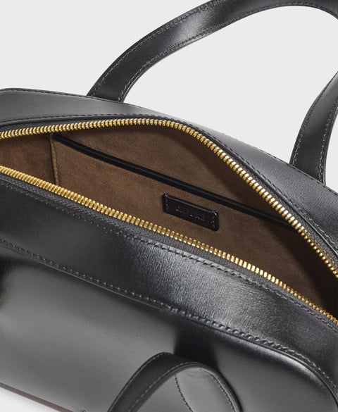 Small Asra Boston Bag - Black Handbags Cafuné