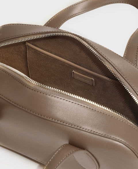 Small Asra Boston Bag - Clay Handbags Cafuné