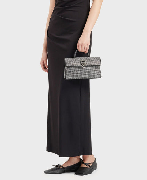 Stance Wallet - Black Rhinestone Handbags Cafuné