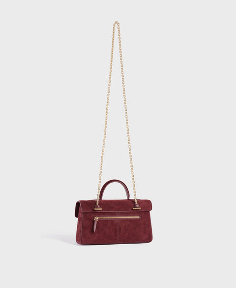 Stance Wallet - Burgundy(Suede) Handbags Cafuné