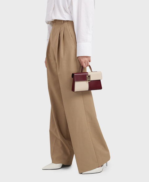 Stance Wallet - Merlot/Eggshell Handbags Cafuné