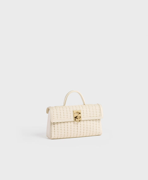 Stance Wallet - White(Woven) Handbags Cafuné