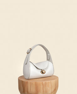 Cafuné Drop Duffel in Ivory front view