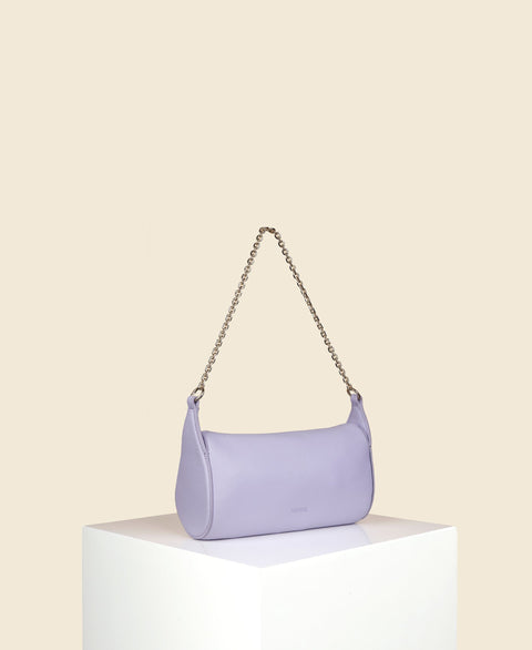 Cafuné Mini Drop Duffel in Lilac back view