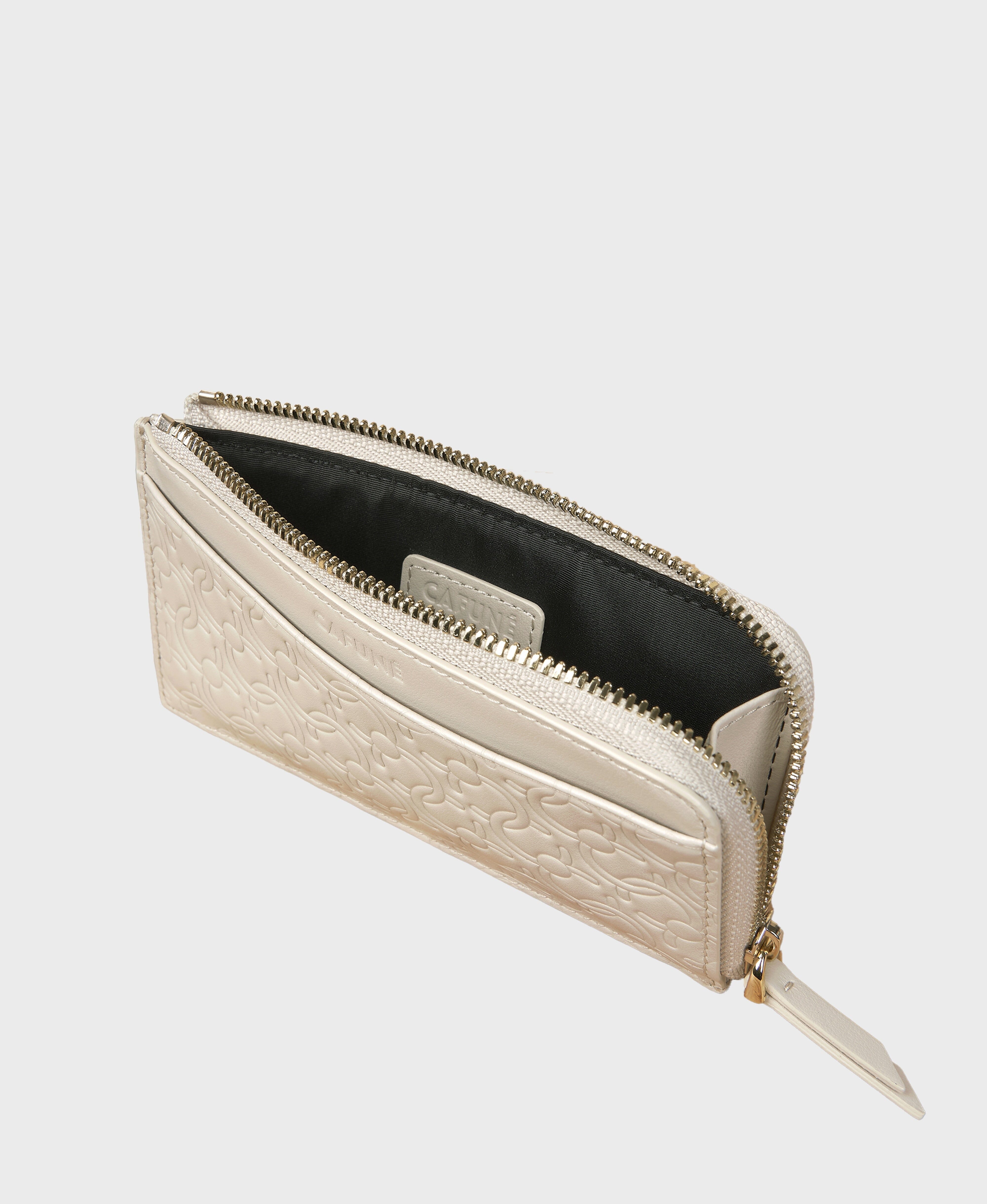 Cafuné カフネ - C-Lock L-Zip Cardholder - Mushroom