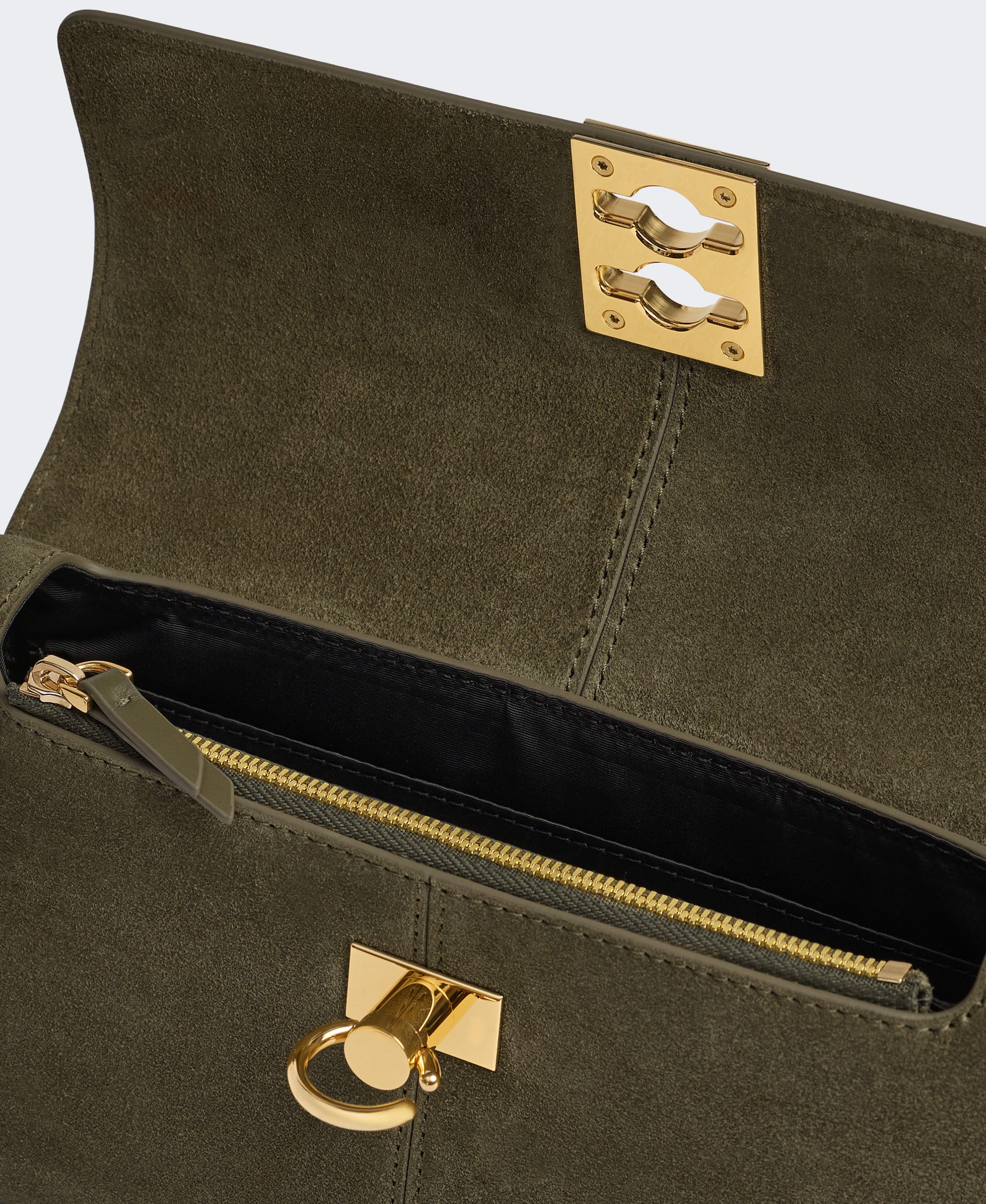 Cafuné カフネ - Stance Wallet - Moss (Suede)
