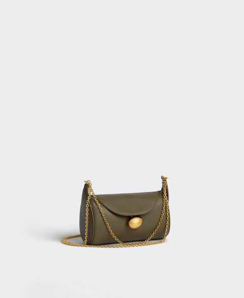 Mini Drop Duffel - Moss Handbags Cafuné 