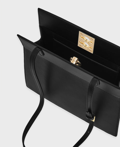 (Sample Sale) Stance Clasp - Black Handbags Cafuné 