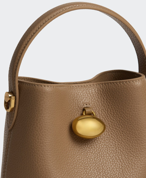 Mini Egg Bucket - Tan Handbags Cafuné 