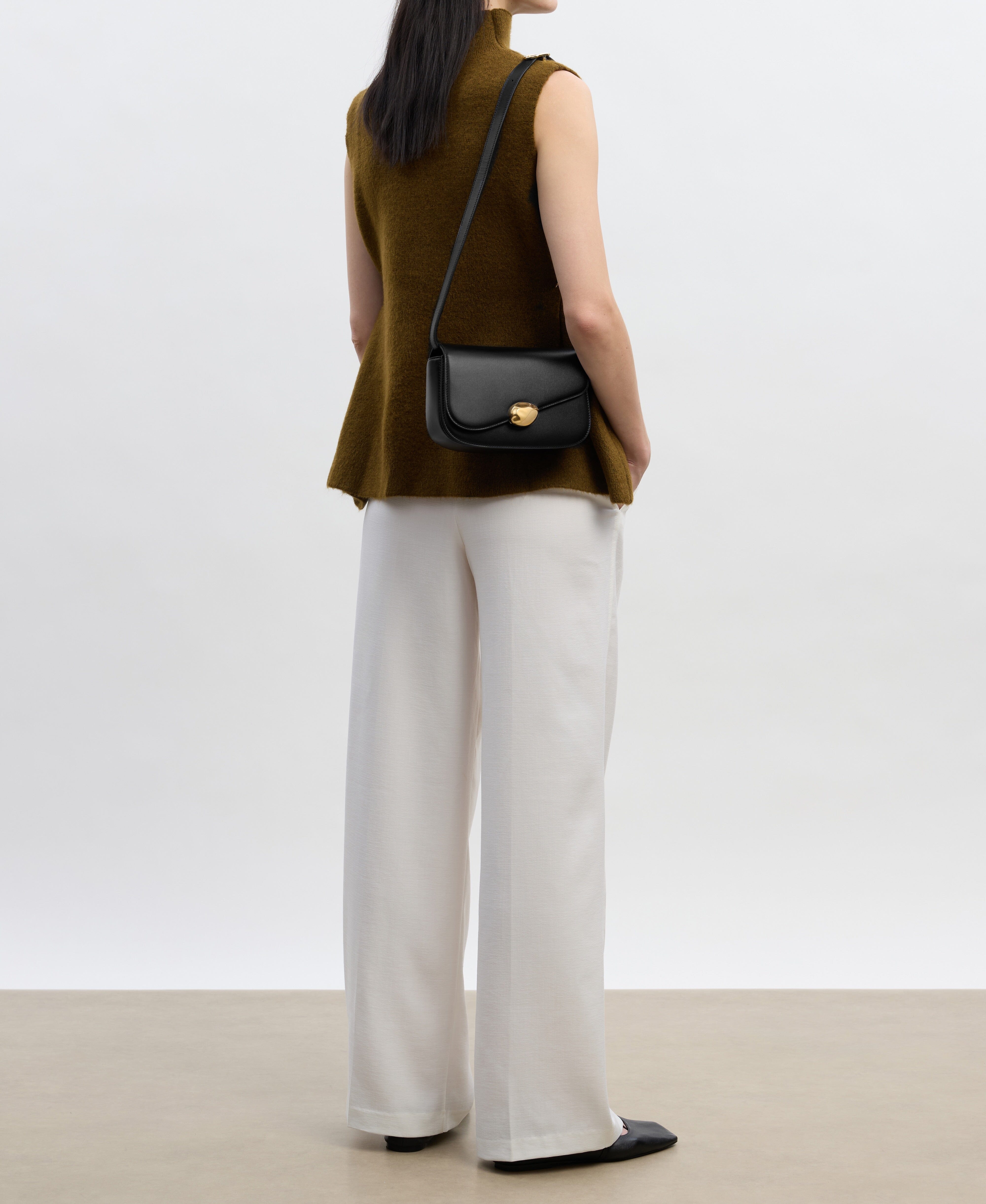 Cafuné - Basalt Saddle Bag - Black