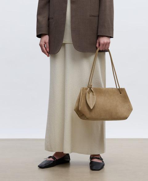 Ori Shoulder Bag - Dawn(Suede) Handbags Cafuné 