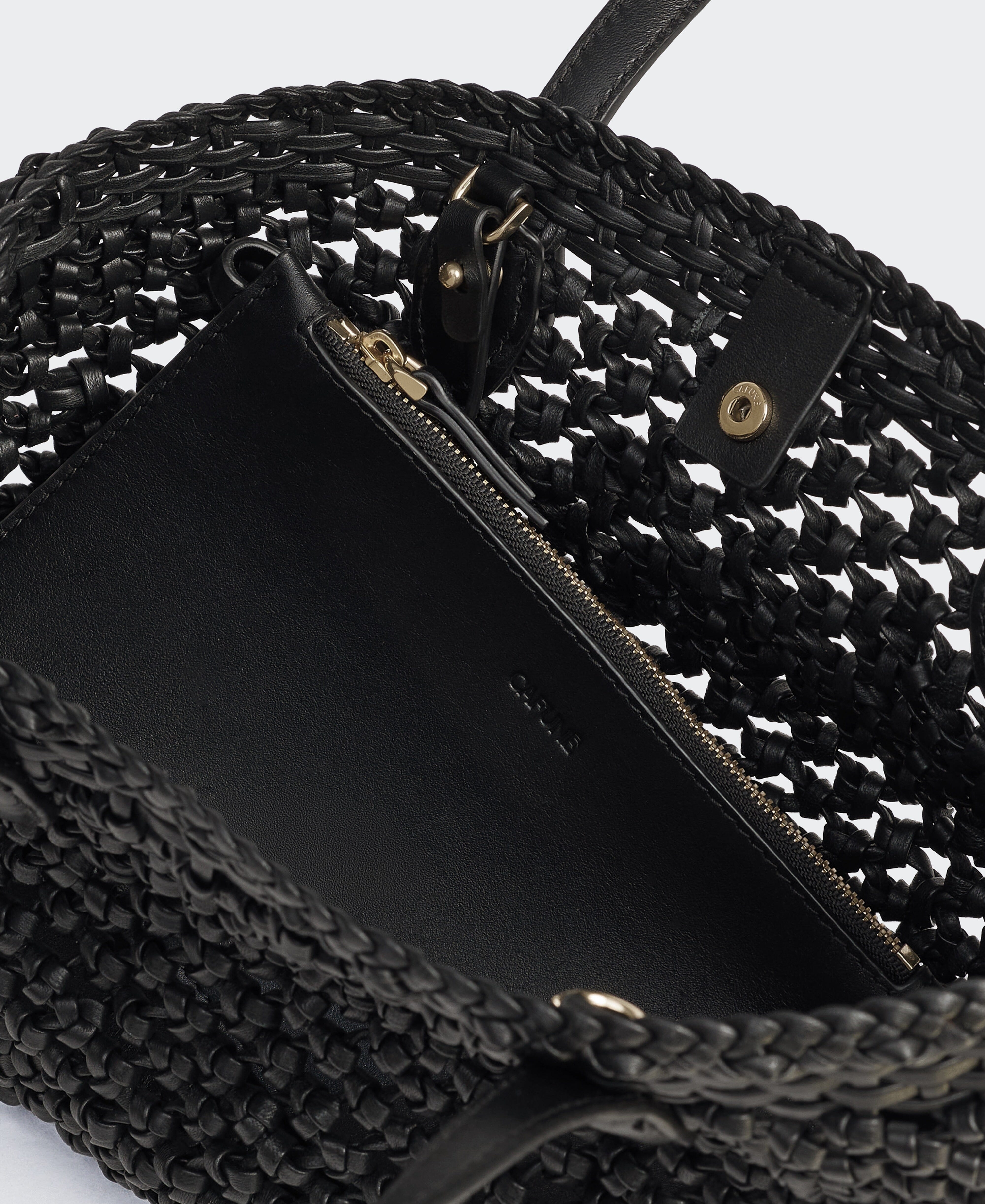 Cafuné - Small Hexa Tote - Black(Woven)