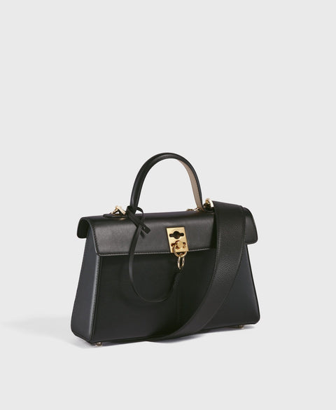 (Sample Sale) Stance Bag - Black + Wide Shoulder Strap Handbags Cafuné 