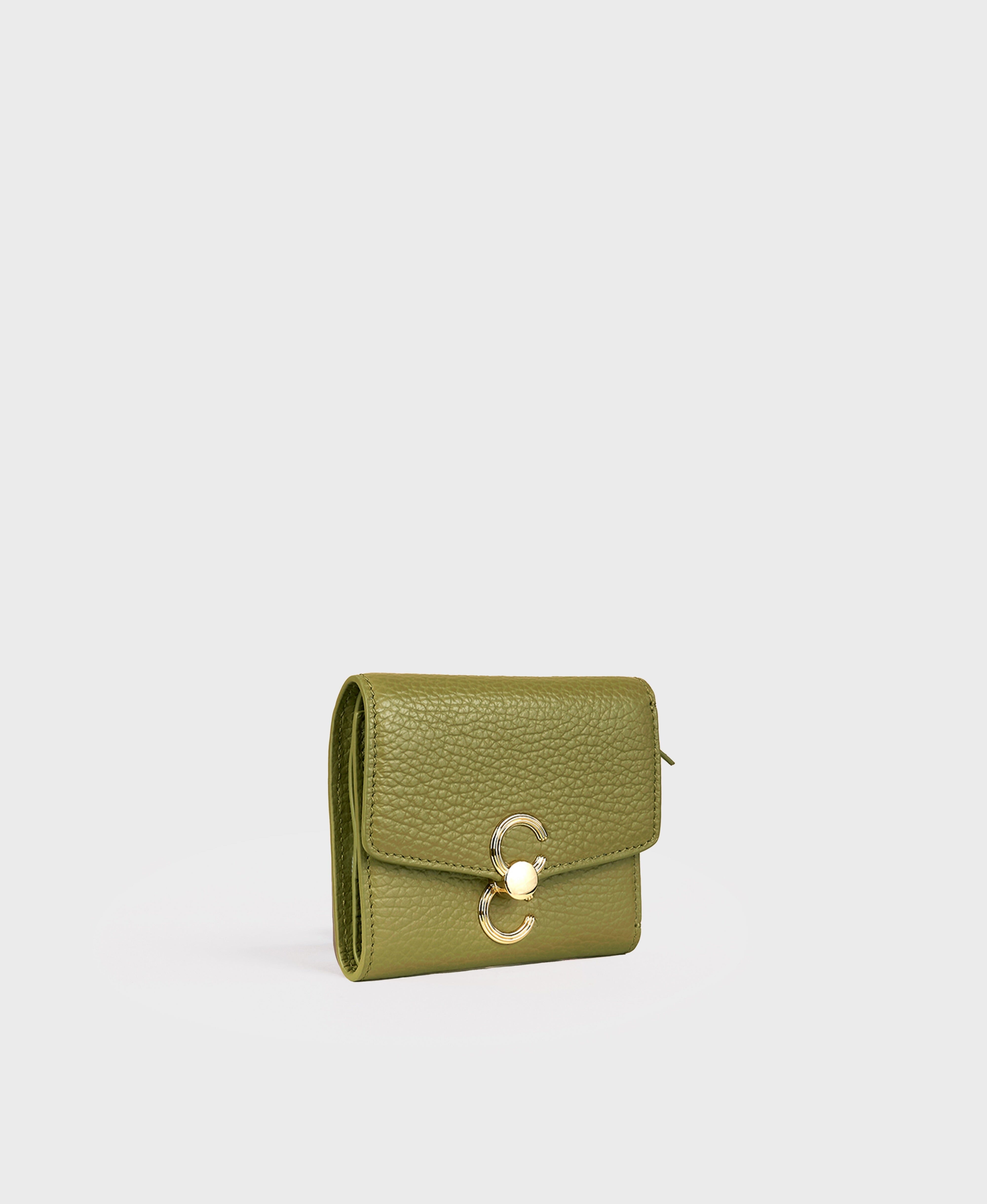 Cafuné - Double-C Wallet - Artichoke
