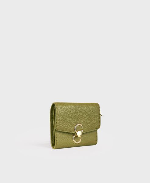 Cafuné カフネ - Double-C Wallet - Artichoke