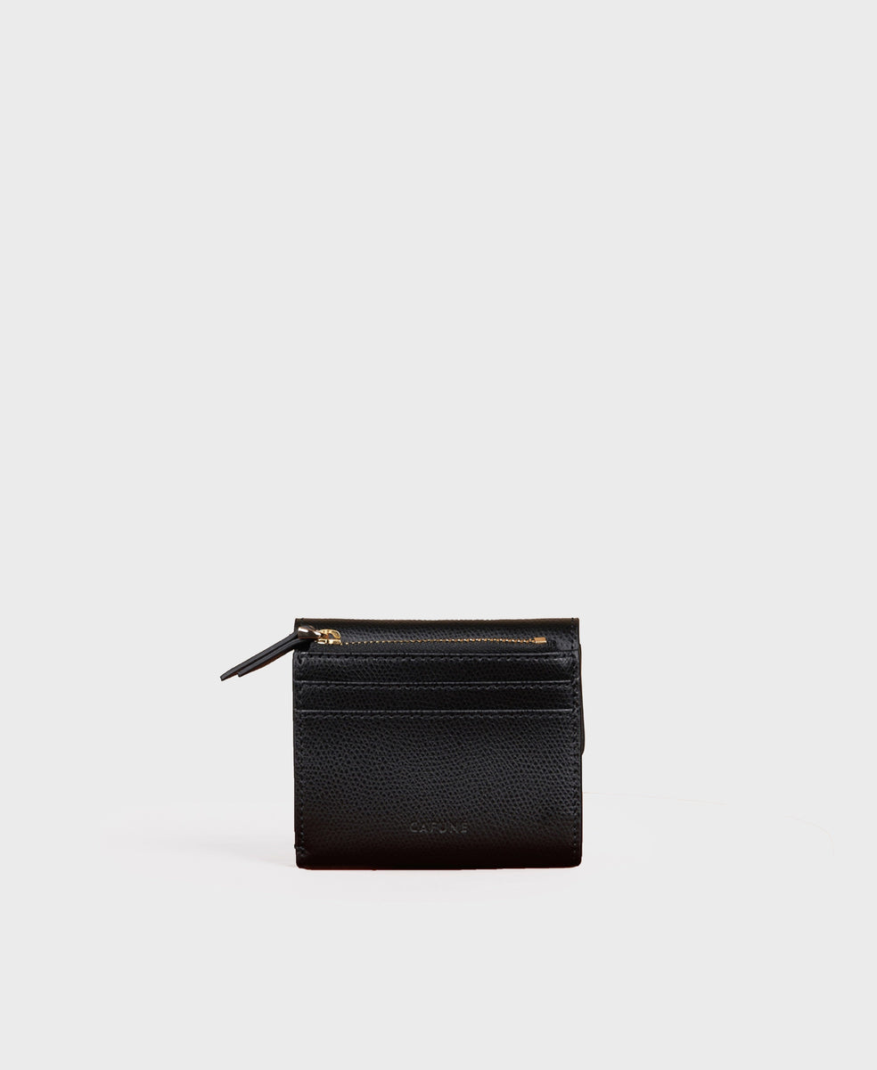 Cafuné カフネ - Double-C Wallet - Black