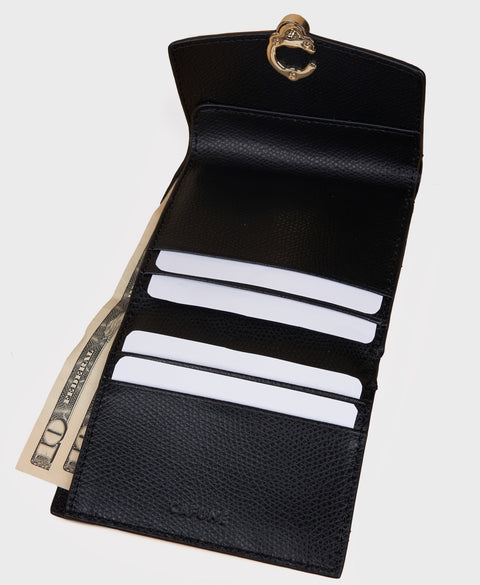 Double-C Wallet - Black Wallets & Money Clips Cafuné 