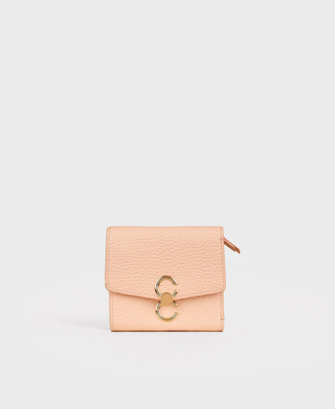 Double-C Wallet - Blush Wallets & Money Clips Cafuné 