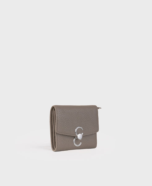 Cafuné カフネ - Double-C Wallet - Brownstone