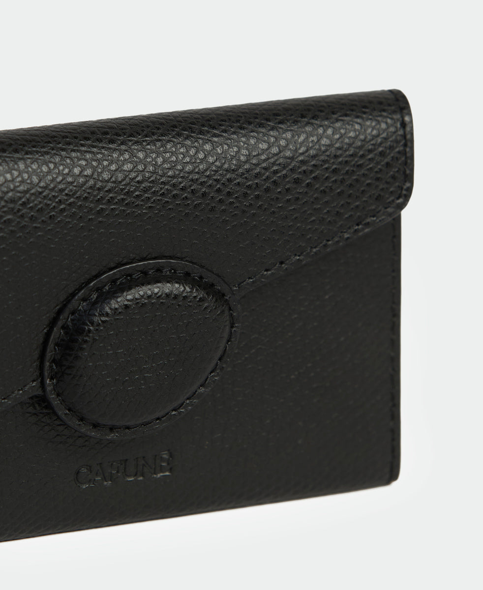Cafuné カフネ - Basalt Card Case - Black