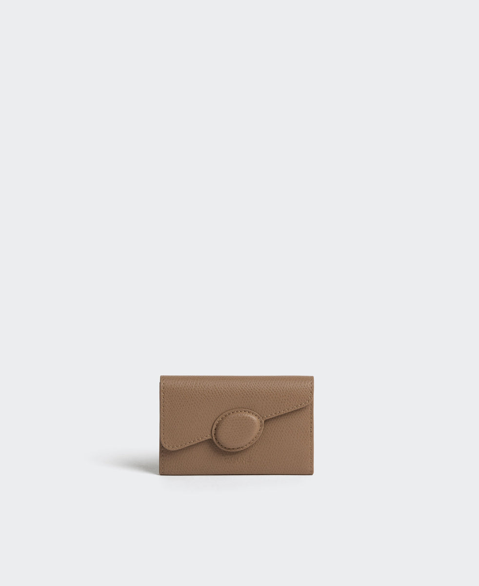 Cafuné カフネ - Basalt Card Case - Tan