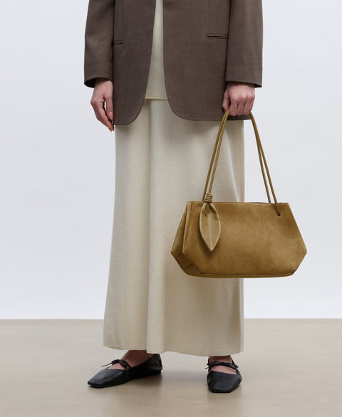 Ori Shoulder Bag - Dawn(Suede) Handbags Cafuné 