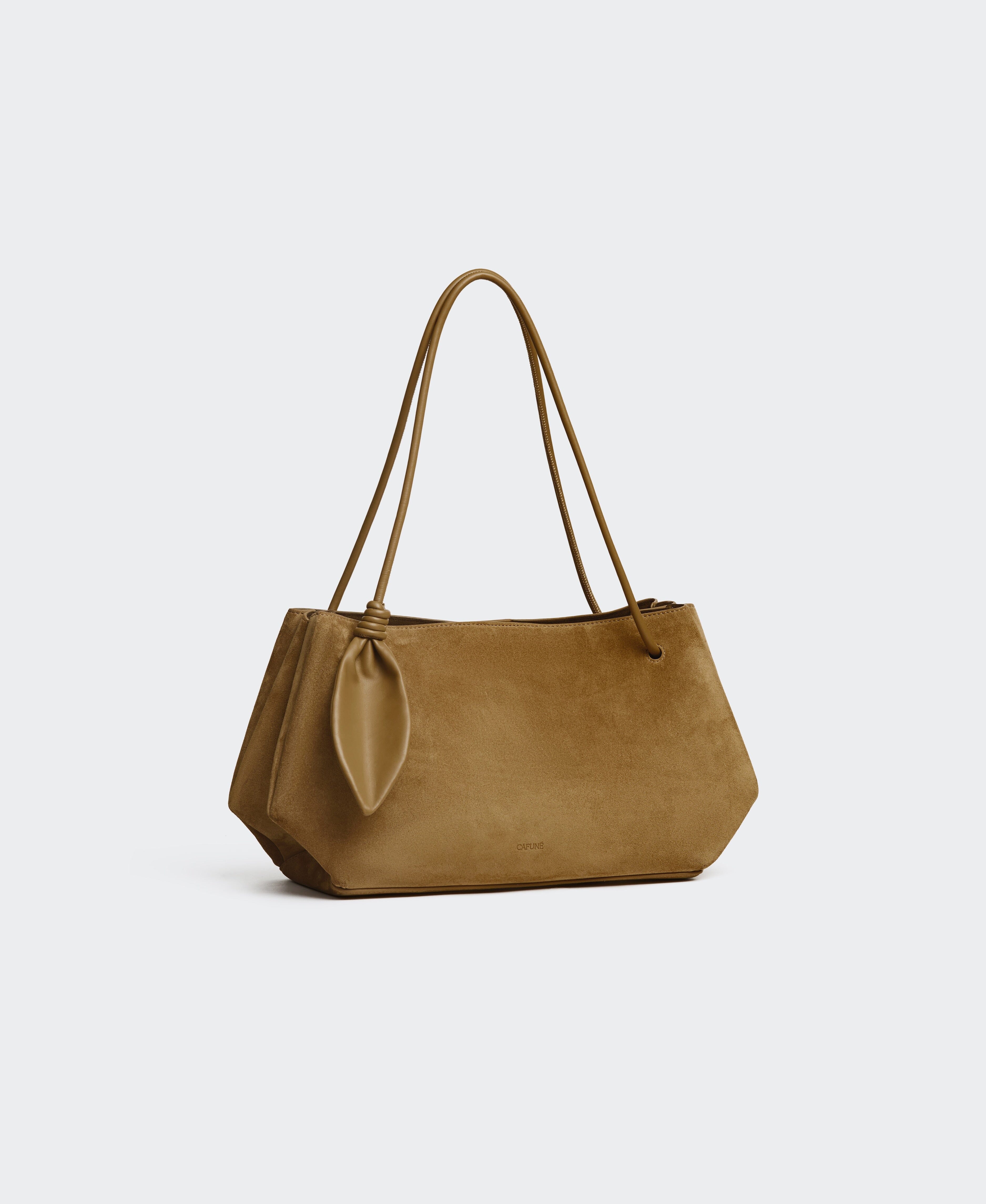 Ori Shoulder Bag - Dawn(Suede) Handbags Cafuné 
