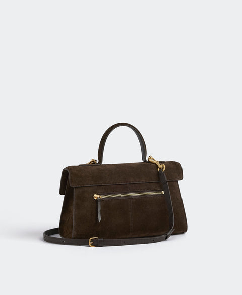 Medium Stance - Burnt Umber(Suede) Handbags Cafuné 