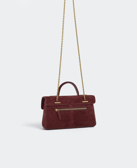 Stance Wallet - Maroon(Suede) Handbags Cafuné 