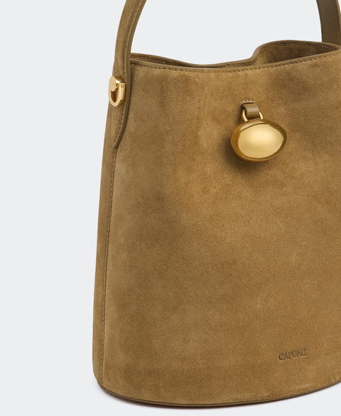 Egg Bucket - Dawn(Suede) Handbags Cafuné 