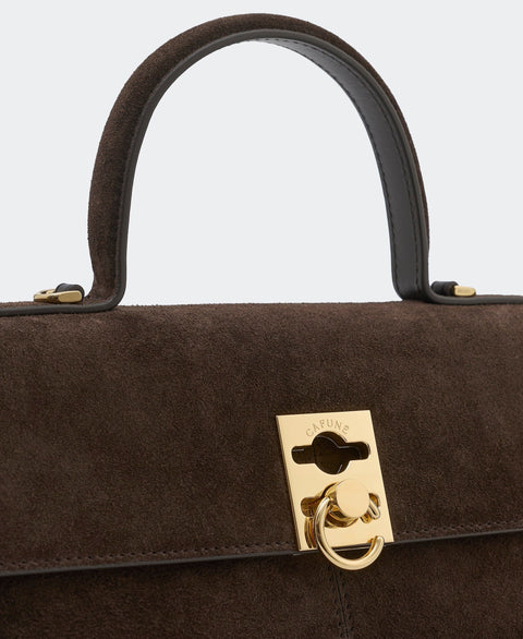 Medium Stance - Burnt Umber(Suede) Handbags Cafuné 