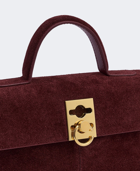 Stance Wallet - Maroon(Suede) Handbags Cafuné 