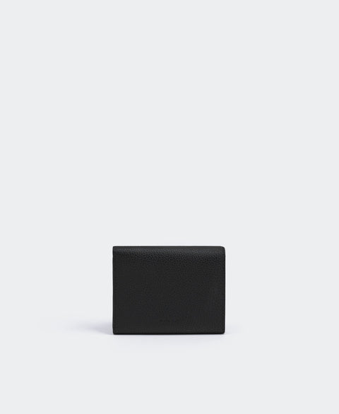 Basalt Trifold Wallet - Black Small Leather Goods Cafuné 