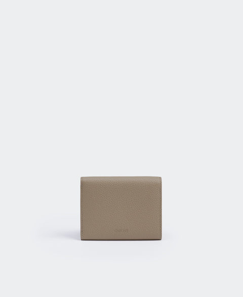 Basalt Trifold Wallet - Taupe Small Leather Goods Cafuné 