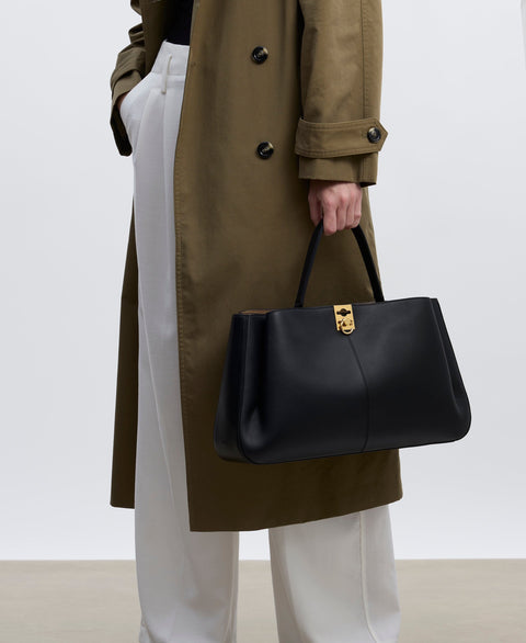 Large Cadence Bag - Black Handbags Cafuné 