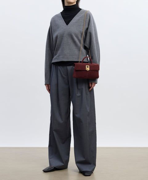 Stance Wallet - Maroon(Suede) Handbags Cafuné 