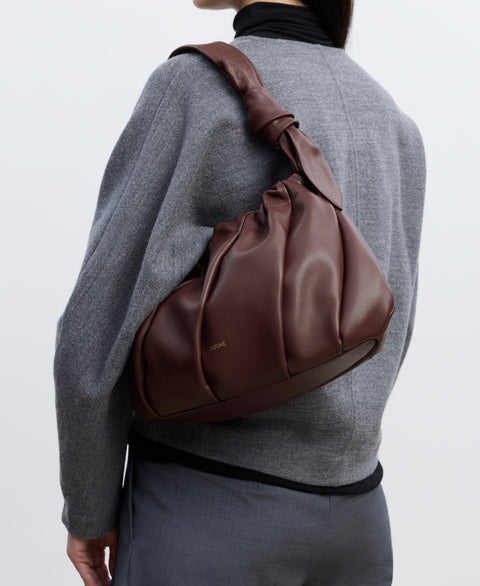 Soft Fold Bag - Maroon Handbags Cafuné 
