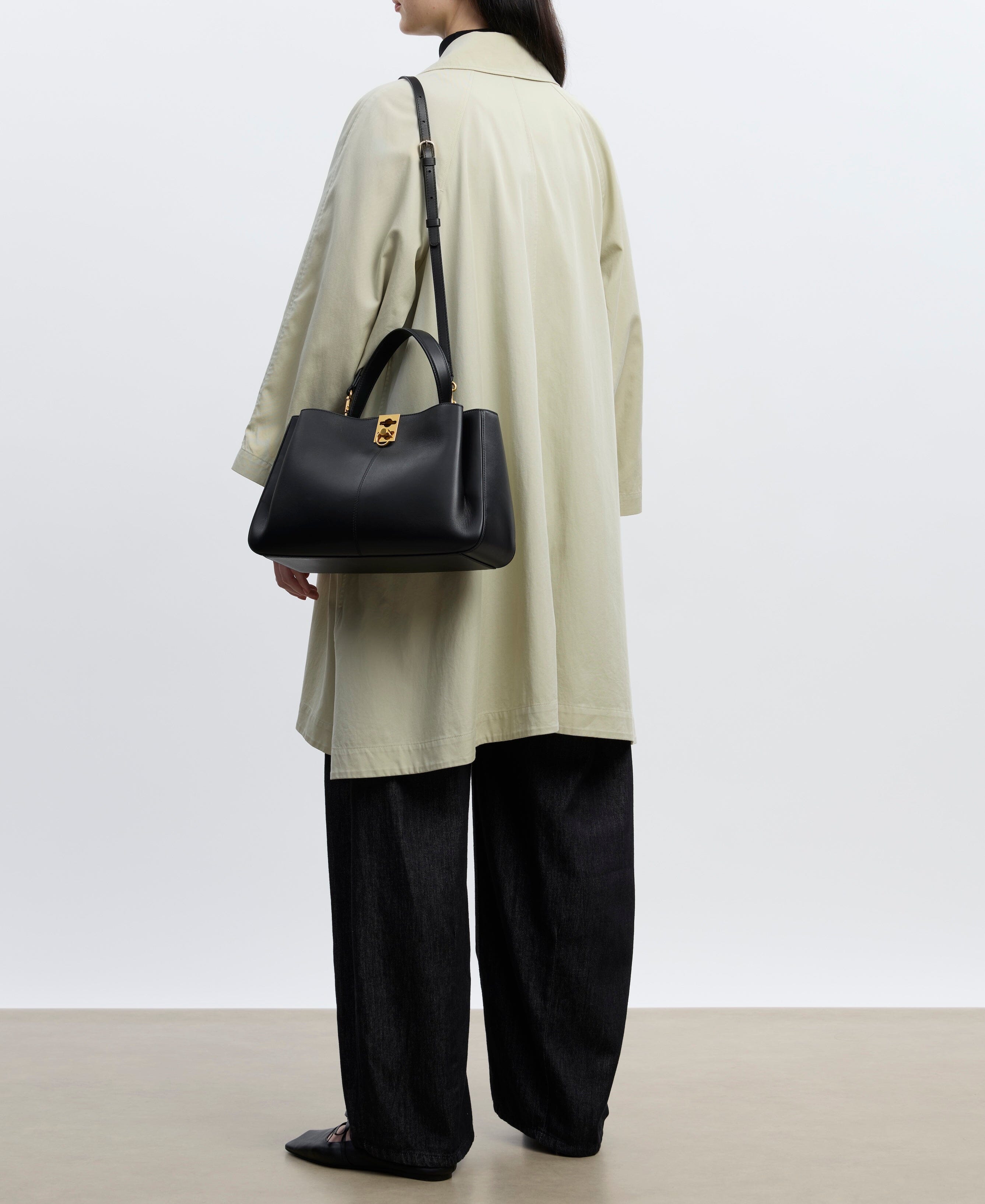CAFUNE レザーバッグ 2way Cafuné - Cadence Bag - Black